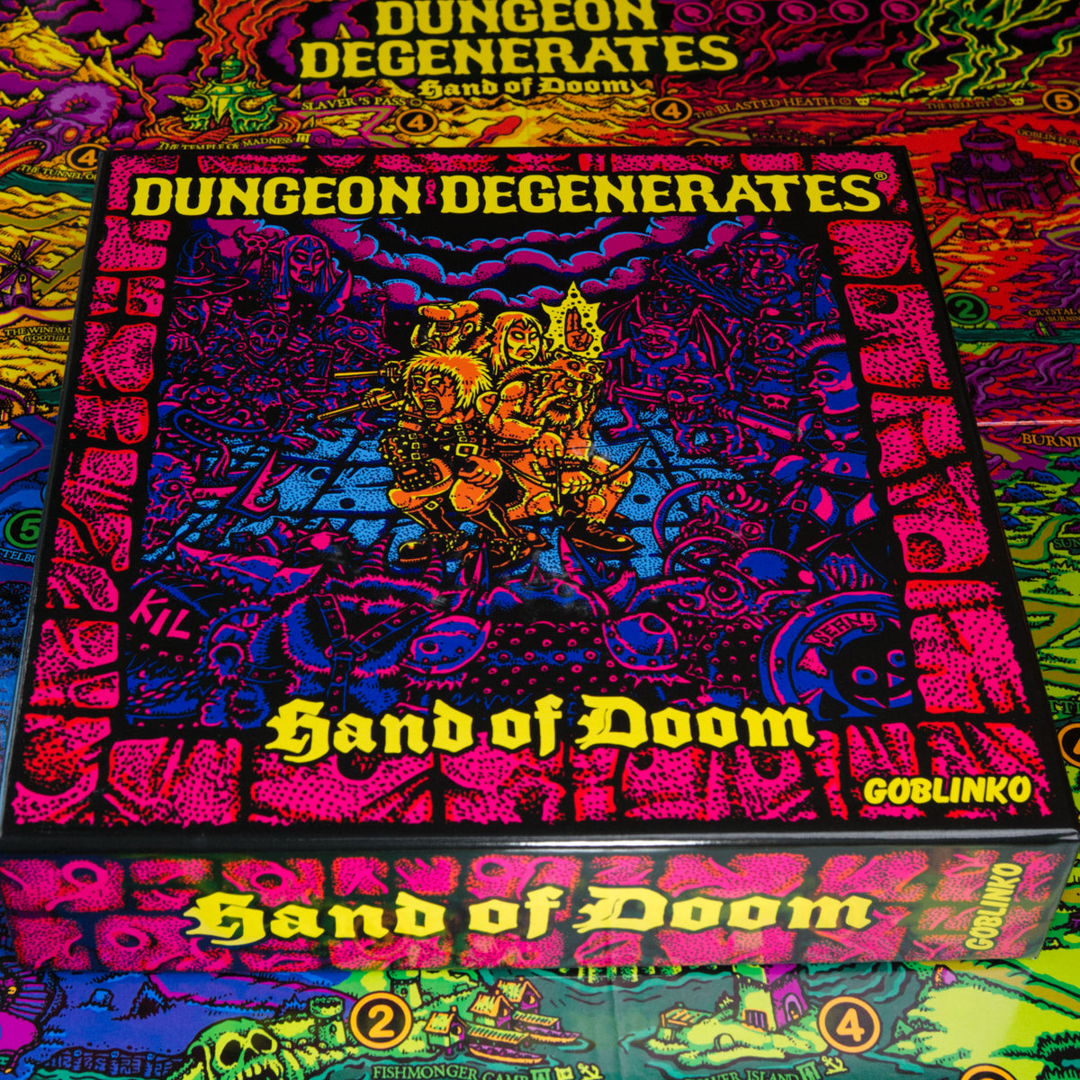 Dungeon Degenerates: Hand of Doom – ratti incantati