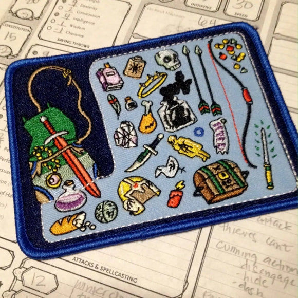 Bag of Holding Embroidered Patch