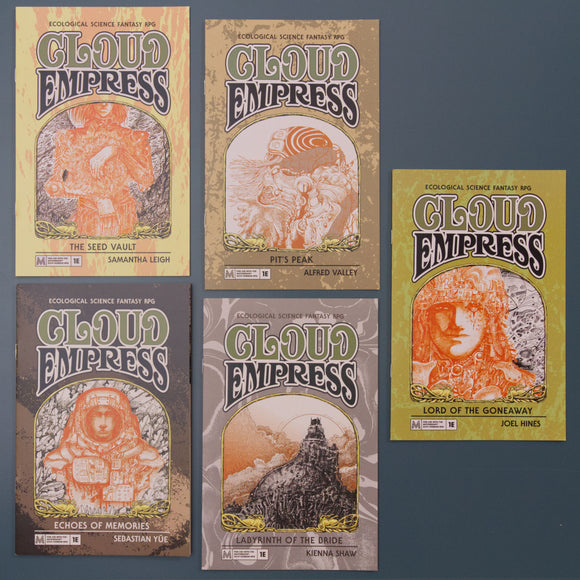 Cloud Empress: Year One - 5 mini-zine adventure bundle