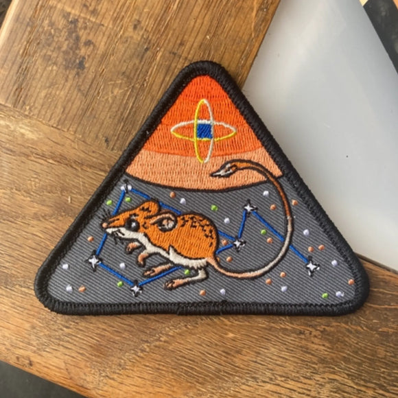 Desert Mouse Embroidered Patch