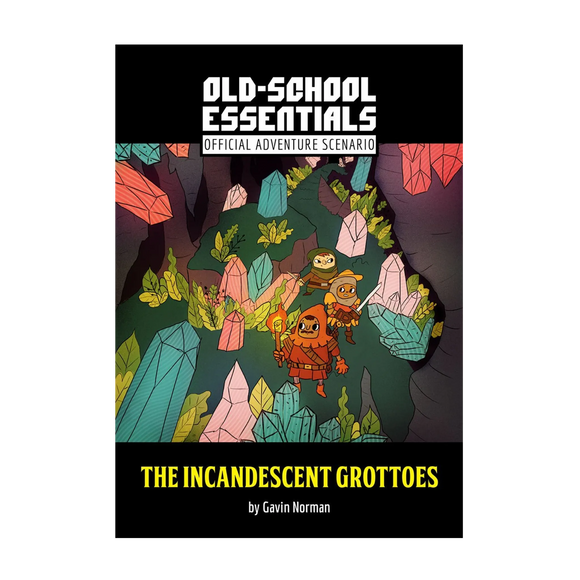 OSE Official Adventure Scenario: The Incandescent Grottoes PREORDER