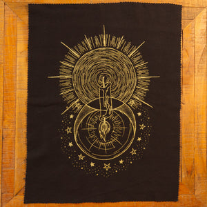 Solstice backpatch / altar cloth