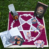 A Guide to Casting Phantoms in the Revolution by Adam Vass and Will Jobst tabletop roleplaying game set up on a lawn
